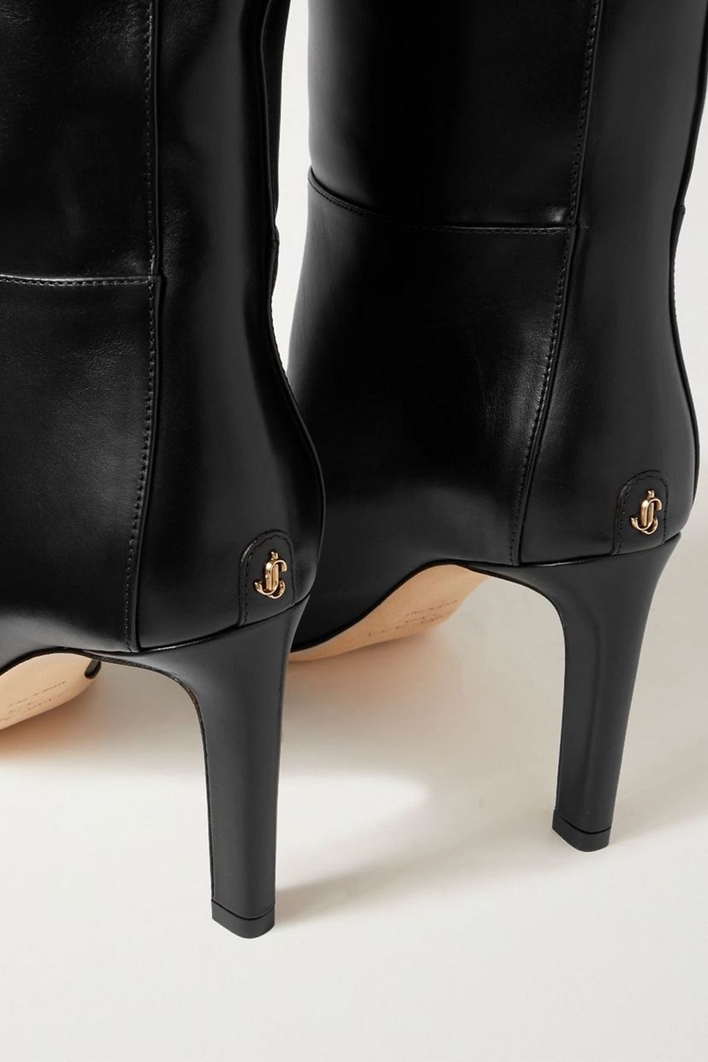 JIMMY CHOO Karter 85 leather knee boots