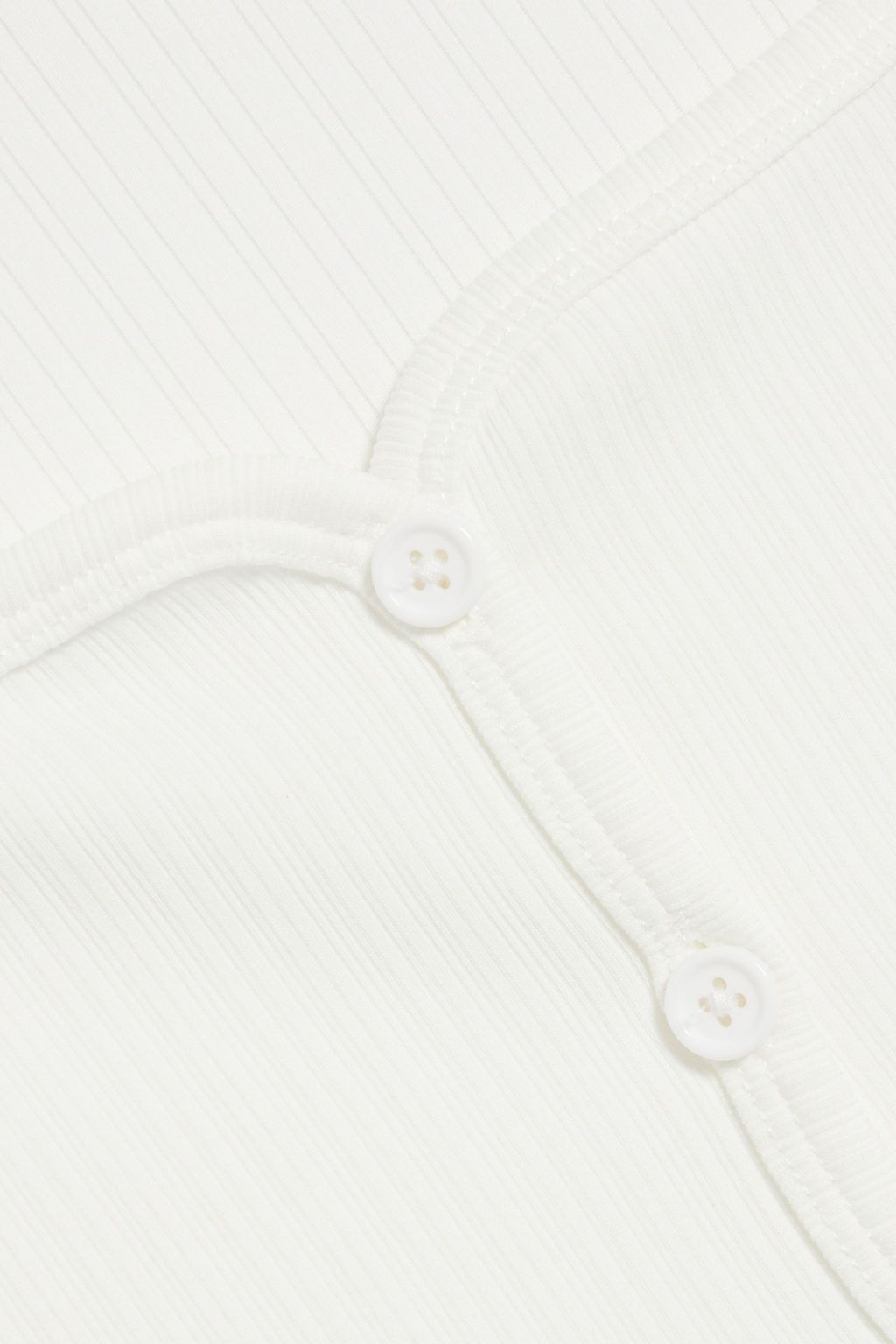 HELMUT LANG Cutout knitted cardigan