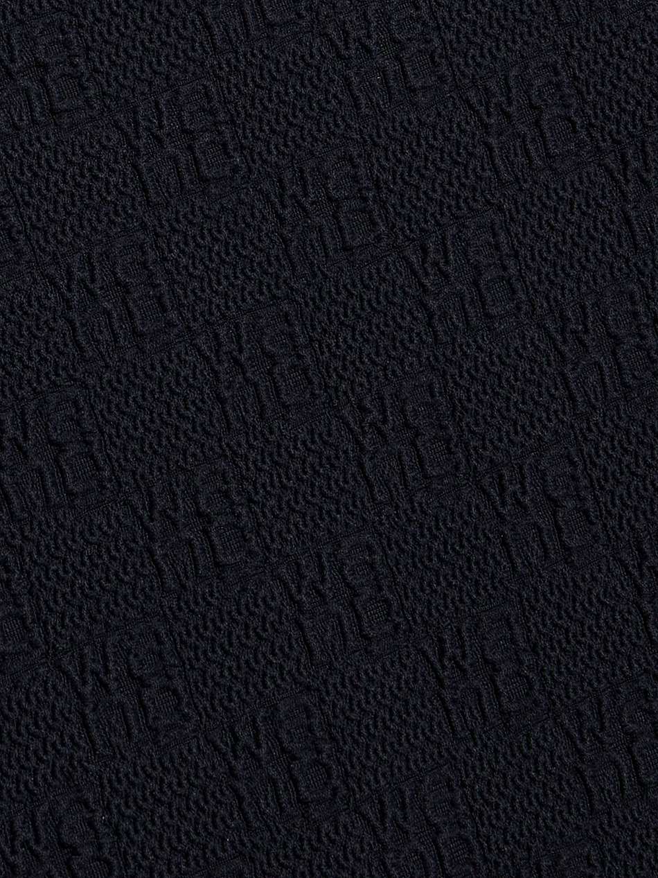 jacquard-knit dress