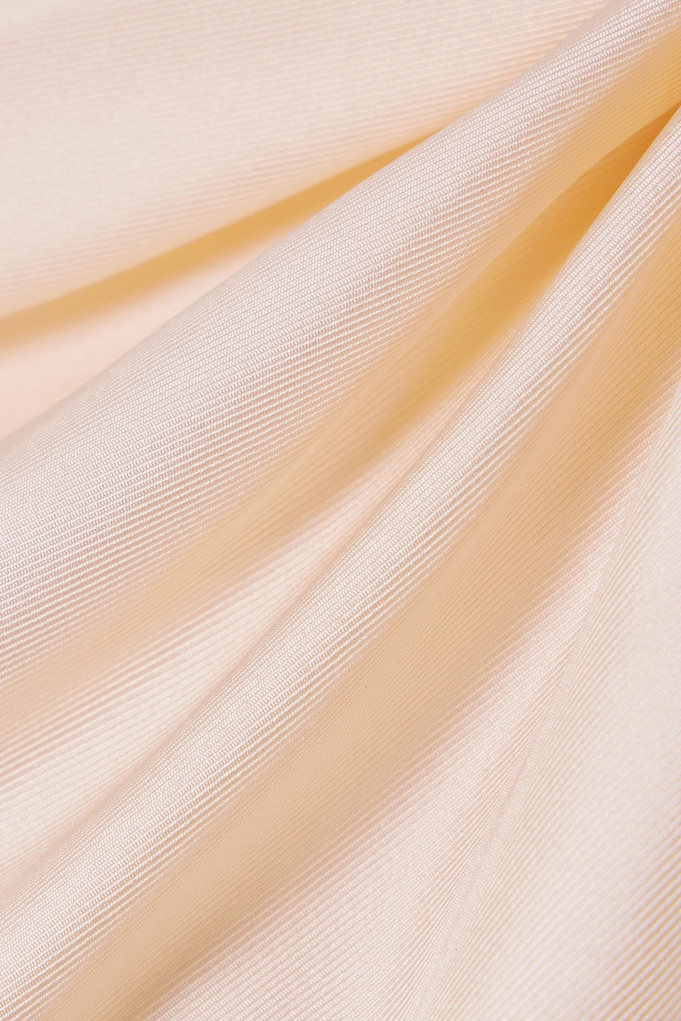 LOULOU STUDIO ADIRAN ONE-SHOULDER TWISTED SILK-TWILL TOP