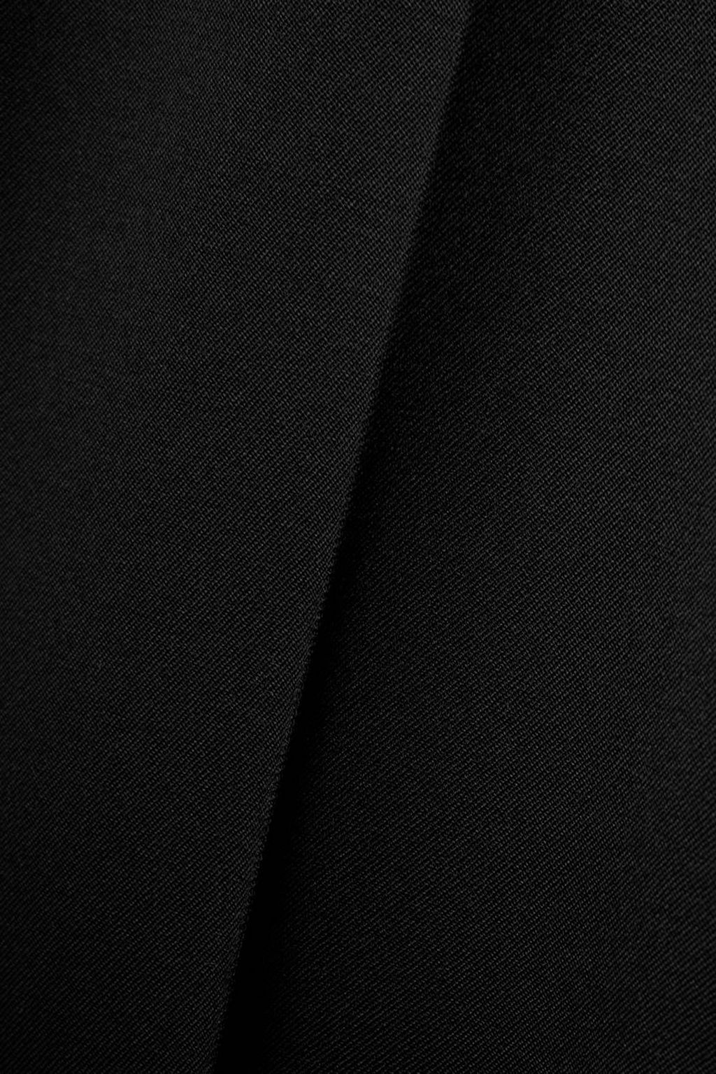 THE ATTICO Jagger stretch-wool twill straight-leg pants