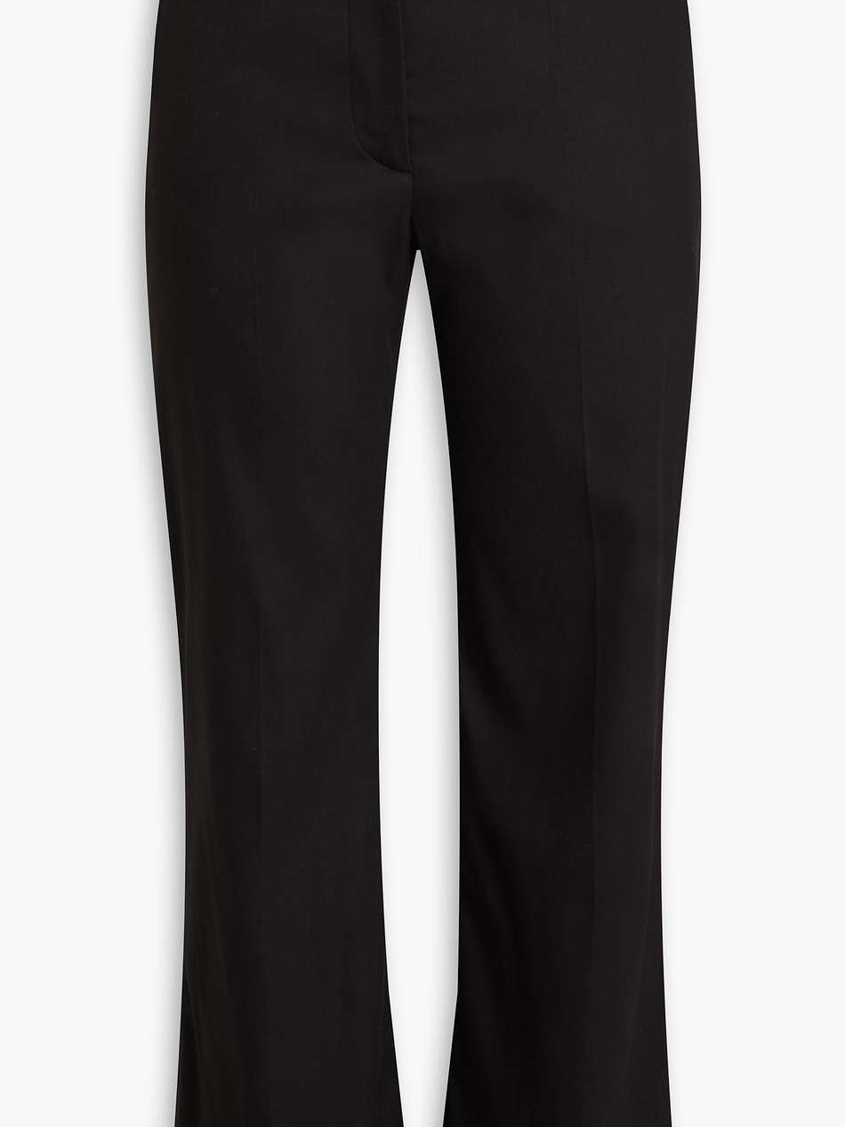 talia cotton-blend kick-flare pants