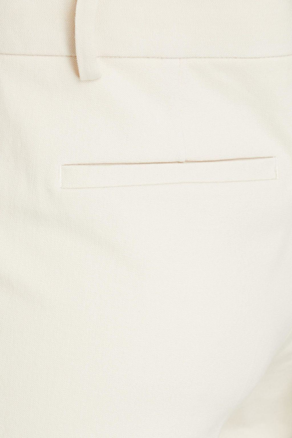 FRAME Le Crop Palazzo cropped cotton-blend twill wide-leg pants