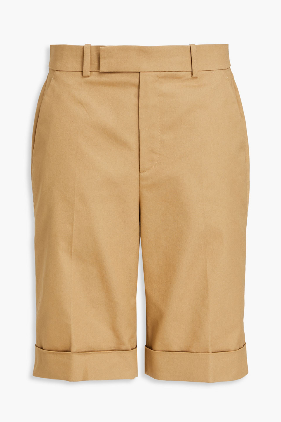 FRAME - Cotton-blend twill shorts - Neutral - US 4