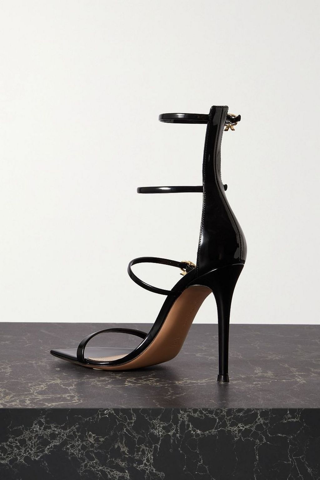 GIANVITO ROSSI 105 patent-leather sandals