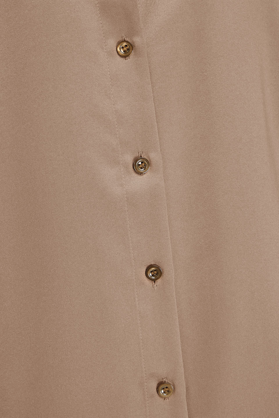 FRAME THE STANDARD STRETCH-SILK SATIN SHIRT