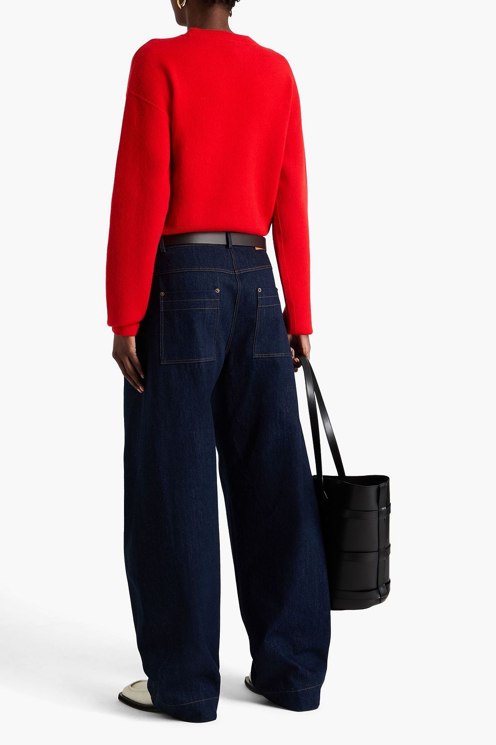 DEREK LAM 10 CROSBY كنزة رياضية من مزيج الصوف