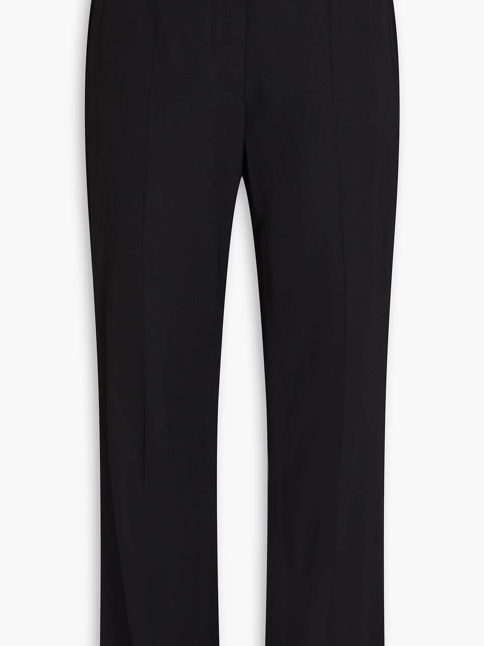 talia twill kick-flare pants