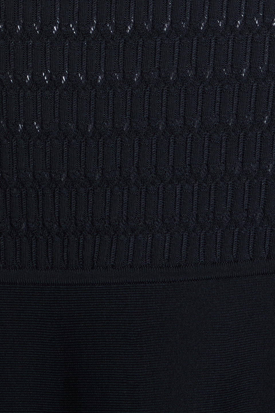 Shop 3.1 Phillip Lim Button-embellished Knitted Midi Dress In Midnight Blue