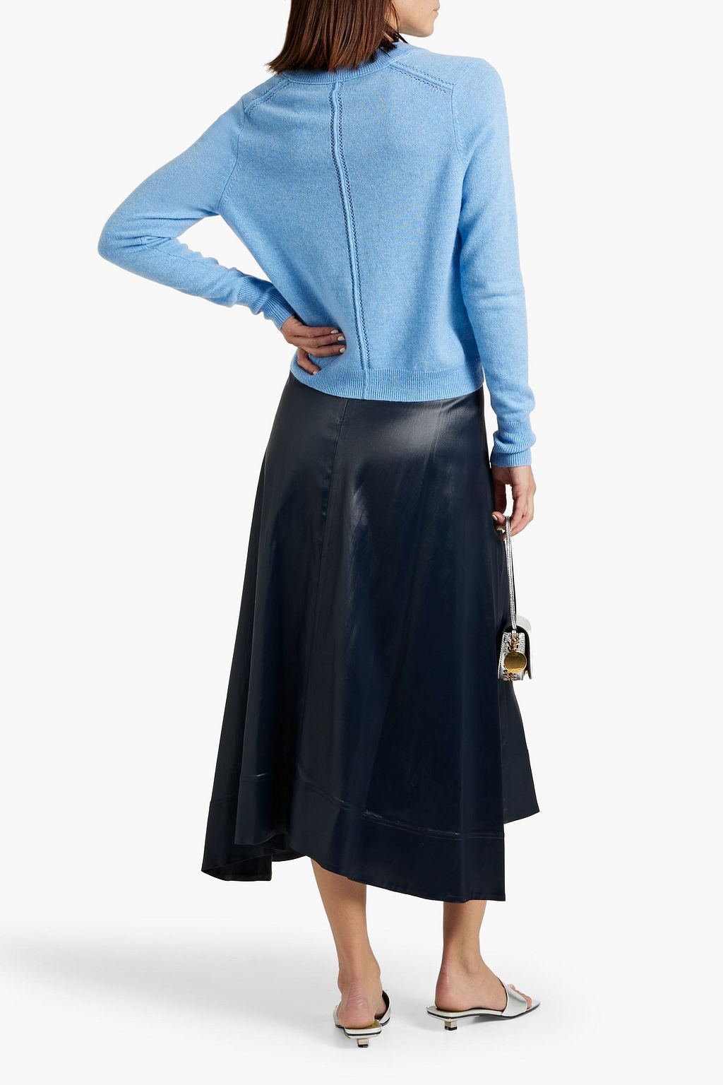 AUTUMN CASHMERE Mélange cashmere sweater