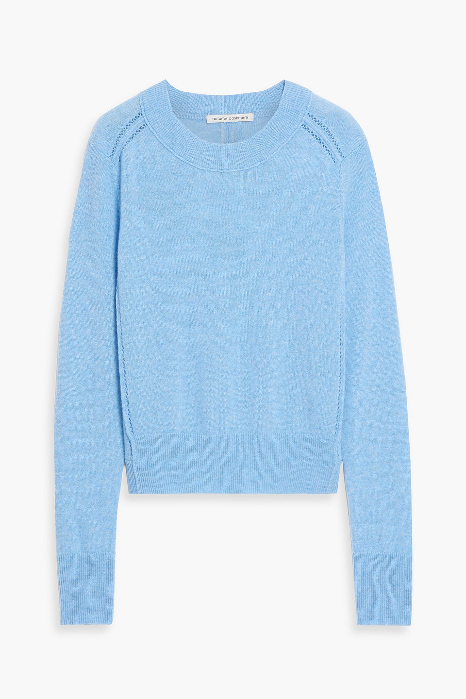 Autumn Cashmere Cashmere Sweater In Light Blue