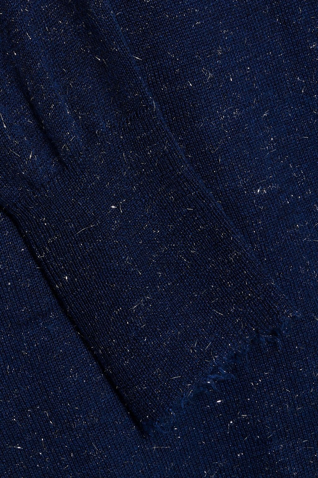 AUTUMN CASHMERE Metallic knitted sweater