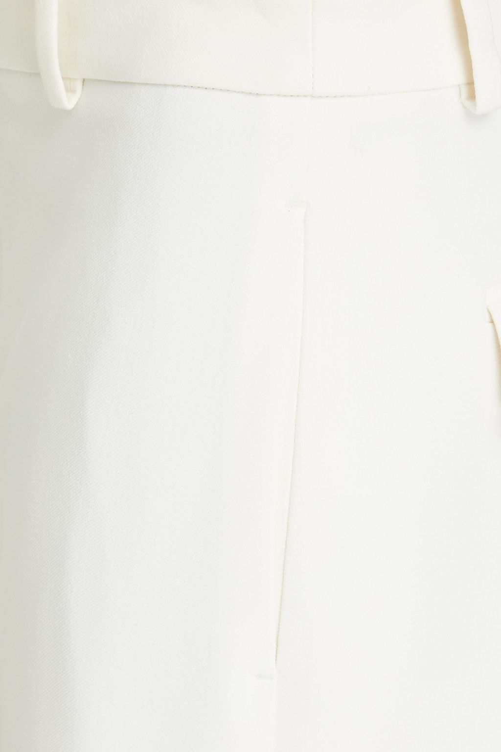 FRAME Twill wide-leg pants