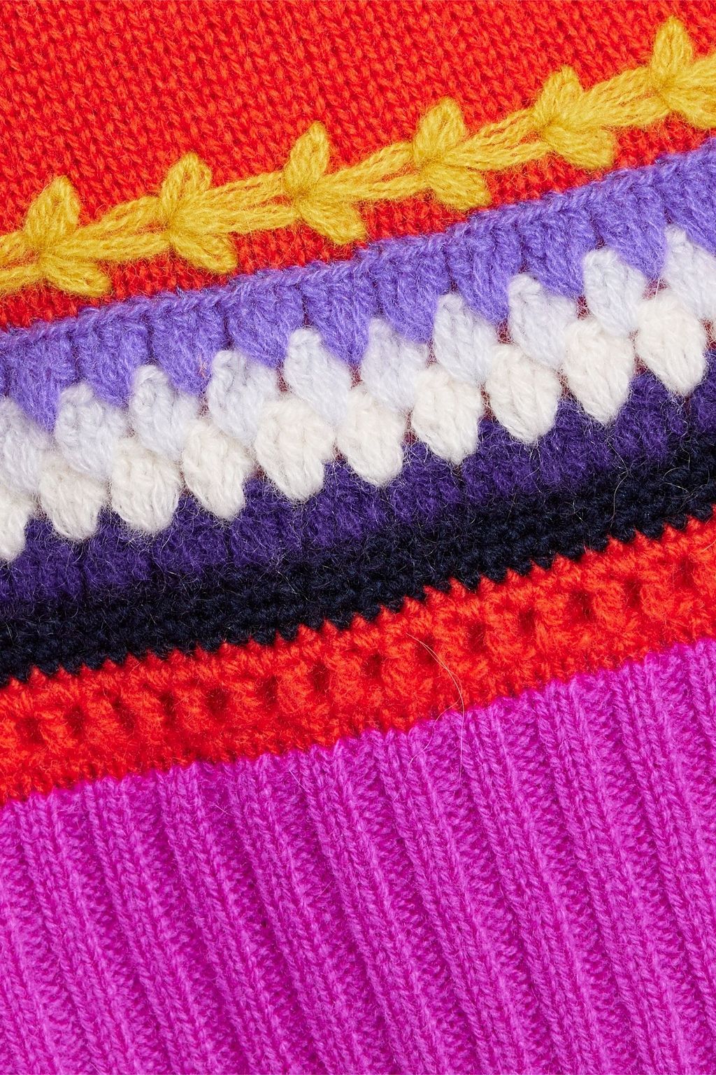 AUTUMN CASHMERE Embroidered cashmere sweater
