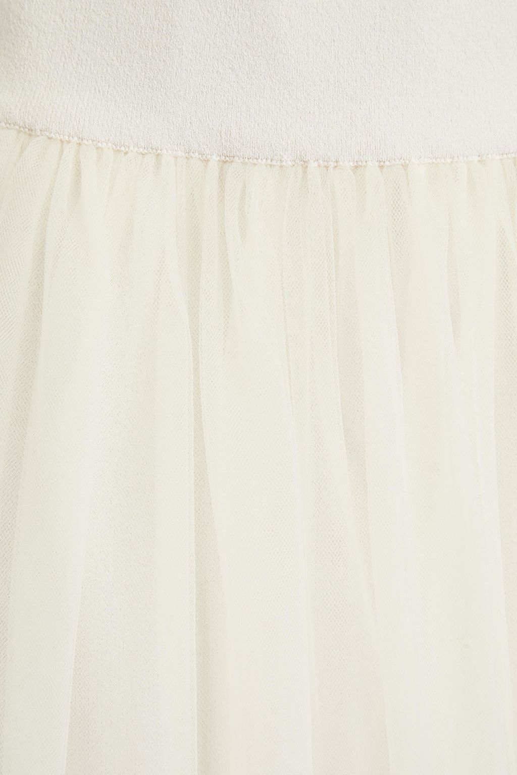 AUTUMN CASHMERE Tulle midi skirt