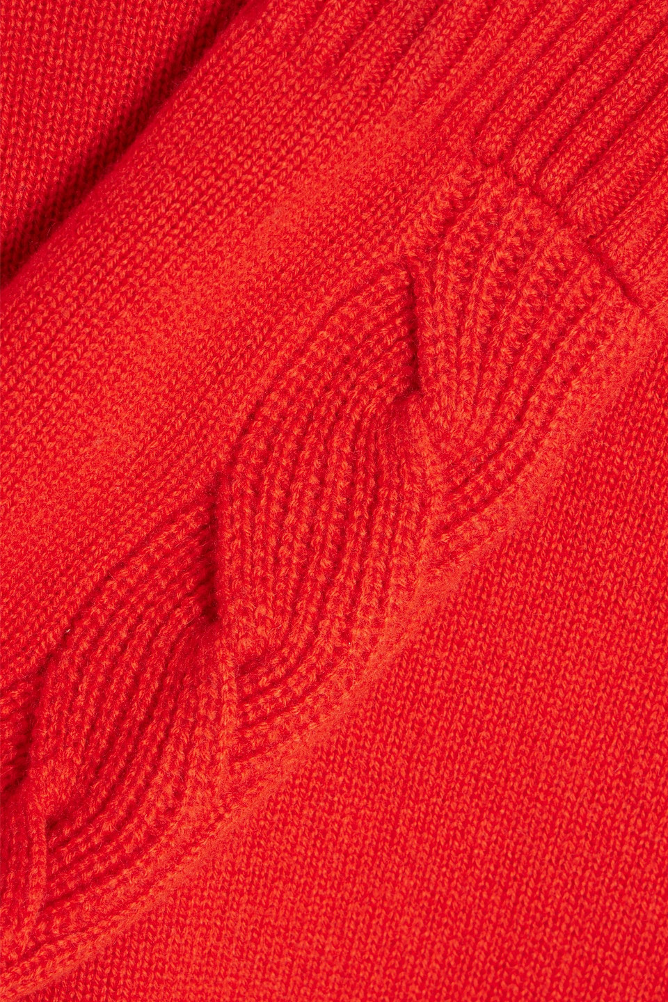 Autumn Cashmere Cable-knit Cashmere Sweater In Red