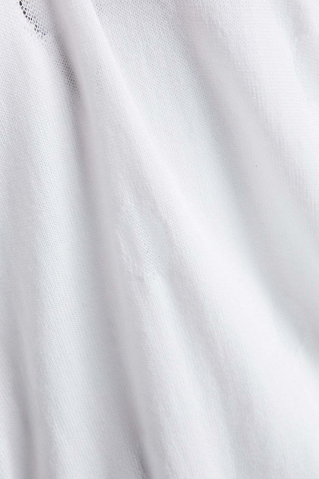 COTTON BY AUTUMN CASHMERE 폴카 도트 코튼 스웨터