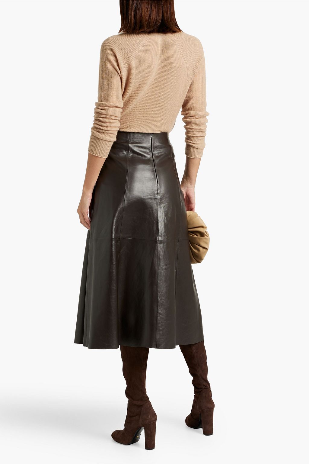 AUTUMN CASHMERE Cashmere and silk-blend sweater