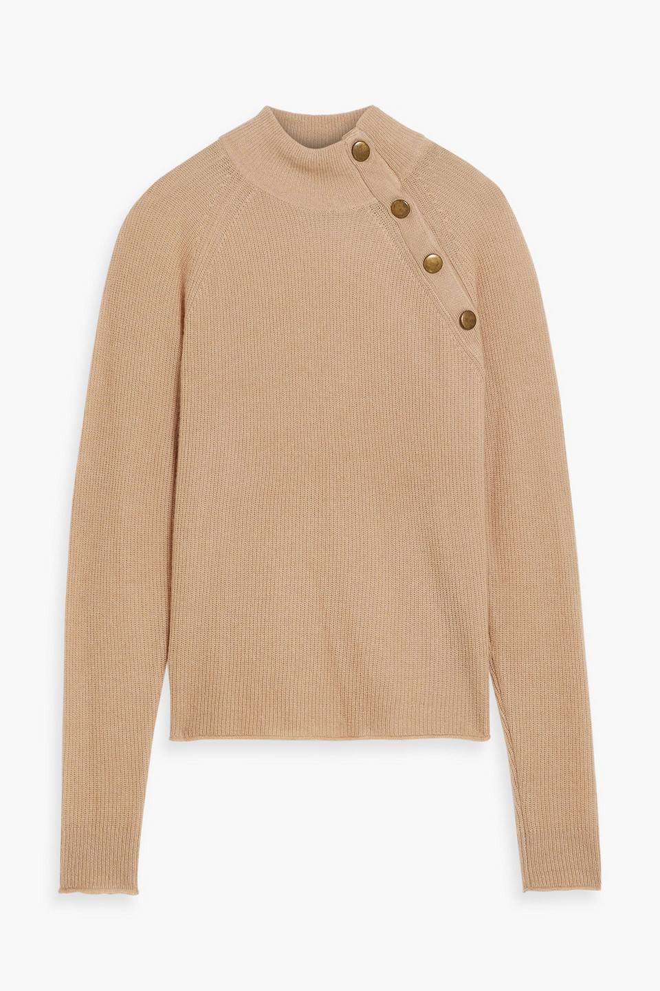 Autumn Cashmere Cashmere And Silk-blend Sweater In Sand