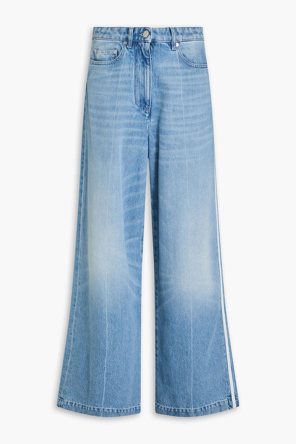 High-rise wide-leg jeans