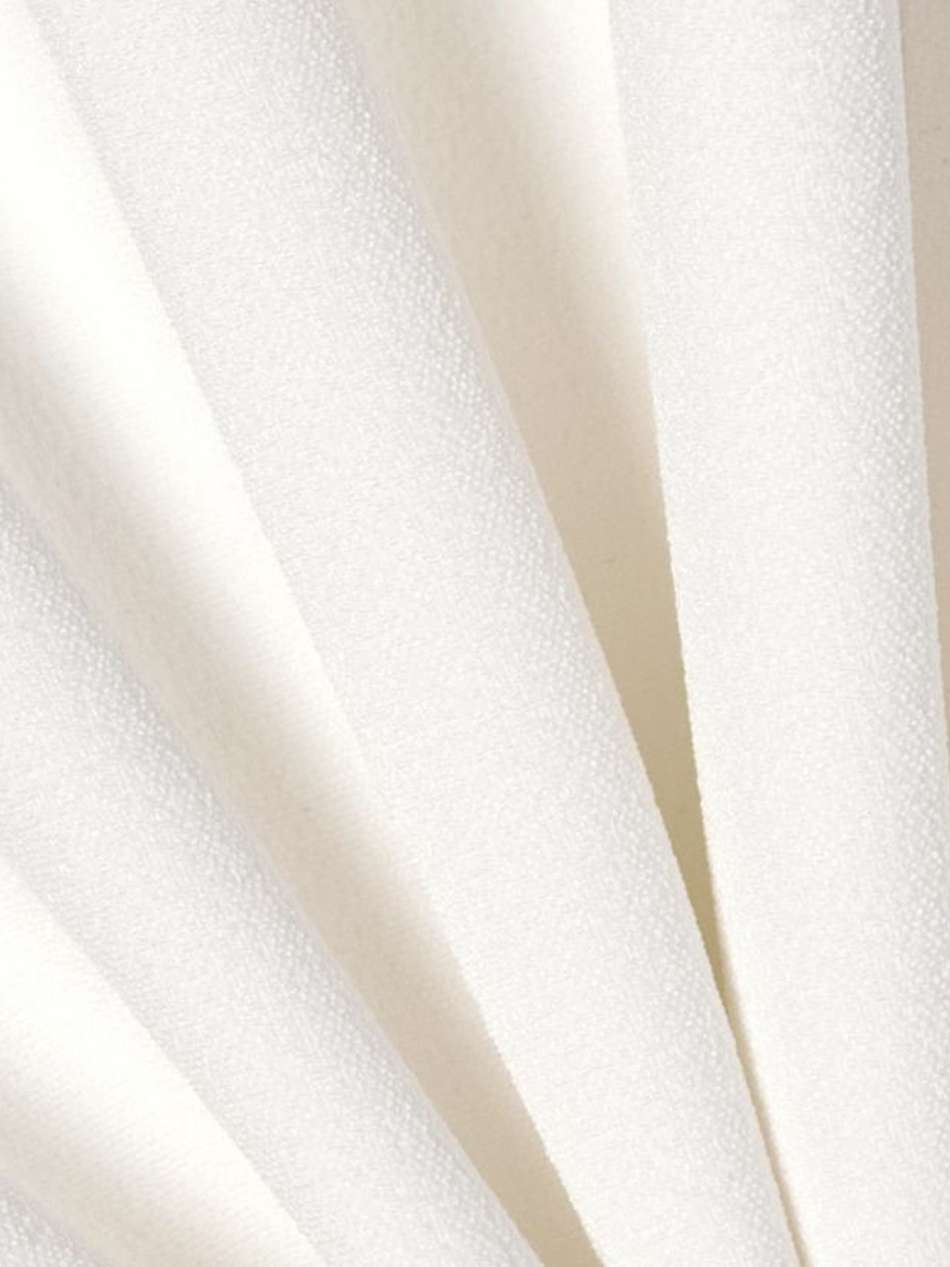 mari pleated stretch-crepe flared pants