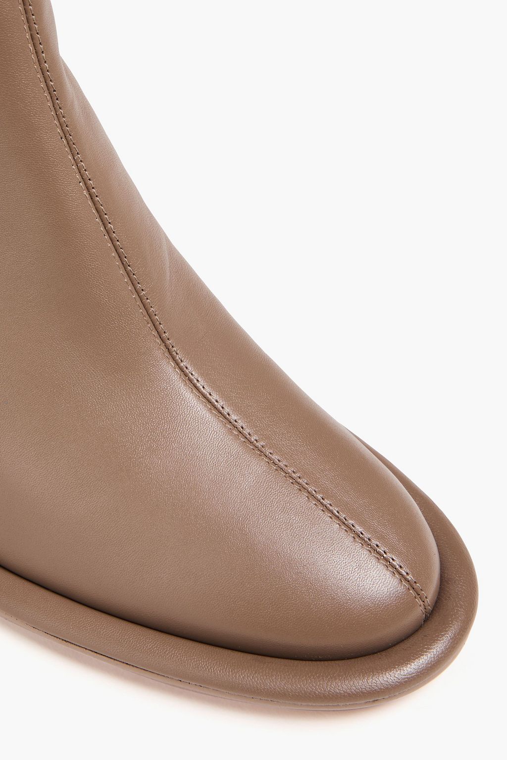 3.1 PHILLIP LIM حذاء بوت بطول الكاحل "نايومي" من الجلد