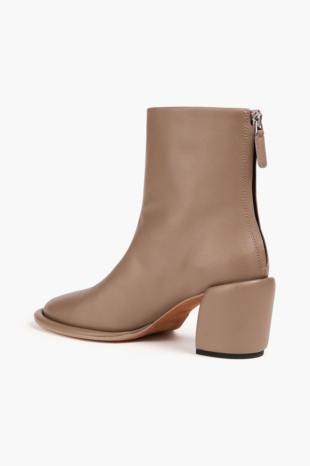 3.1 PHILLIP LIM حذاء بوت بطول الكاحل "نايومي" من الجلد