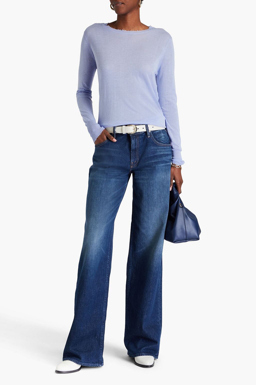 COTTON BY AUTUMN CASHMERE كنزة رياضية من القطن
