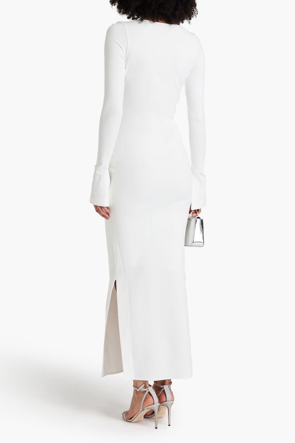 16ARLINGTON Solaria stretch-crepe maxi dress