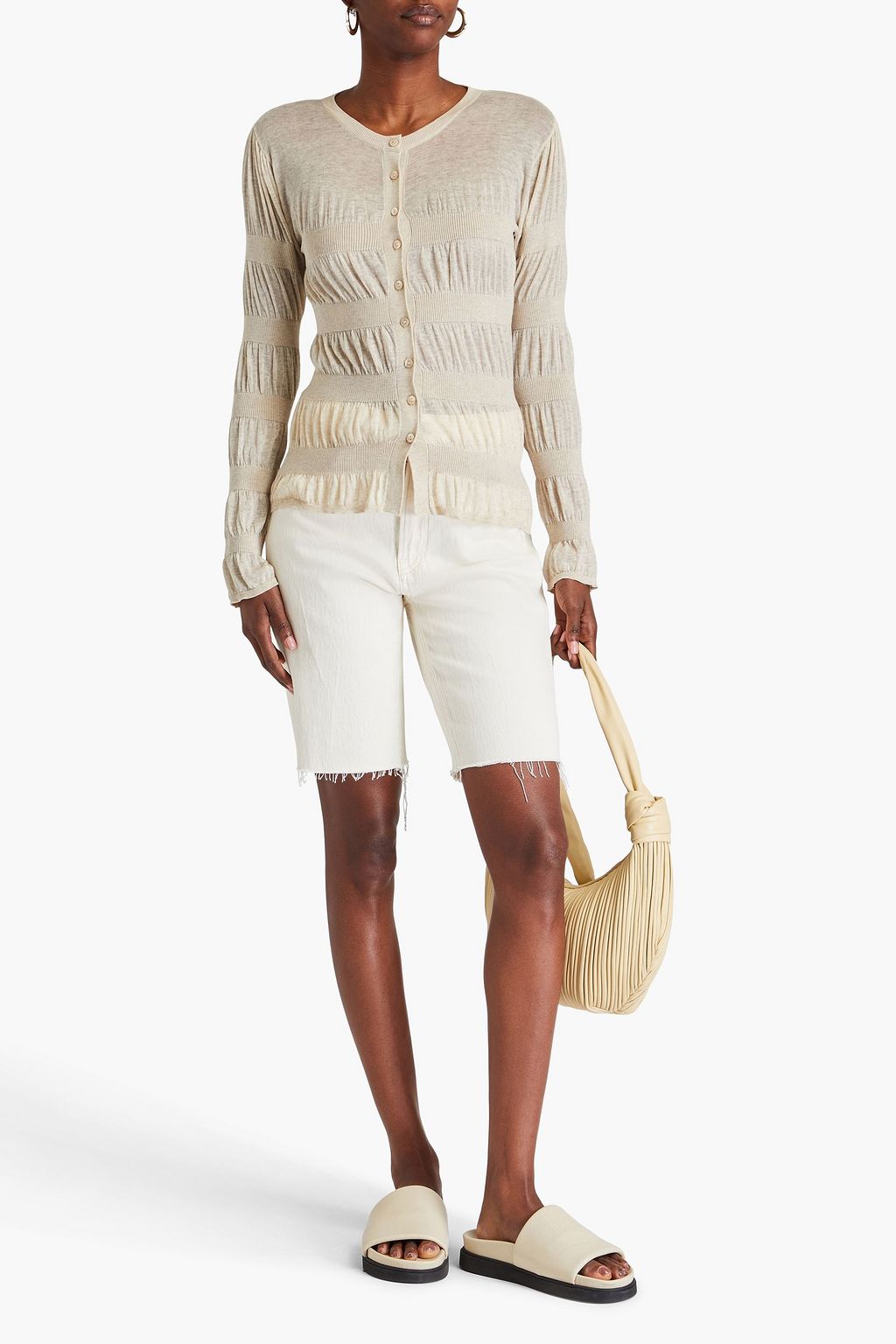 COTTON BY AUTUMN CASHMERE كارديغان من القطن