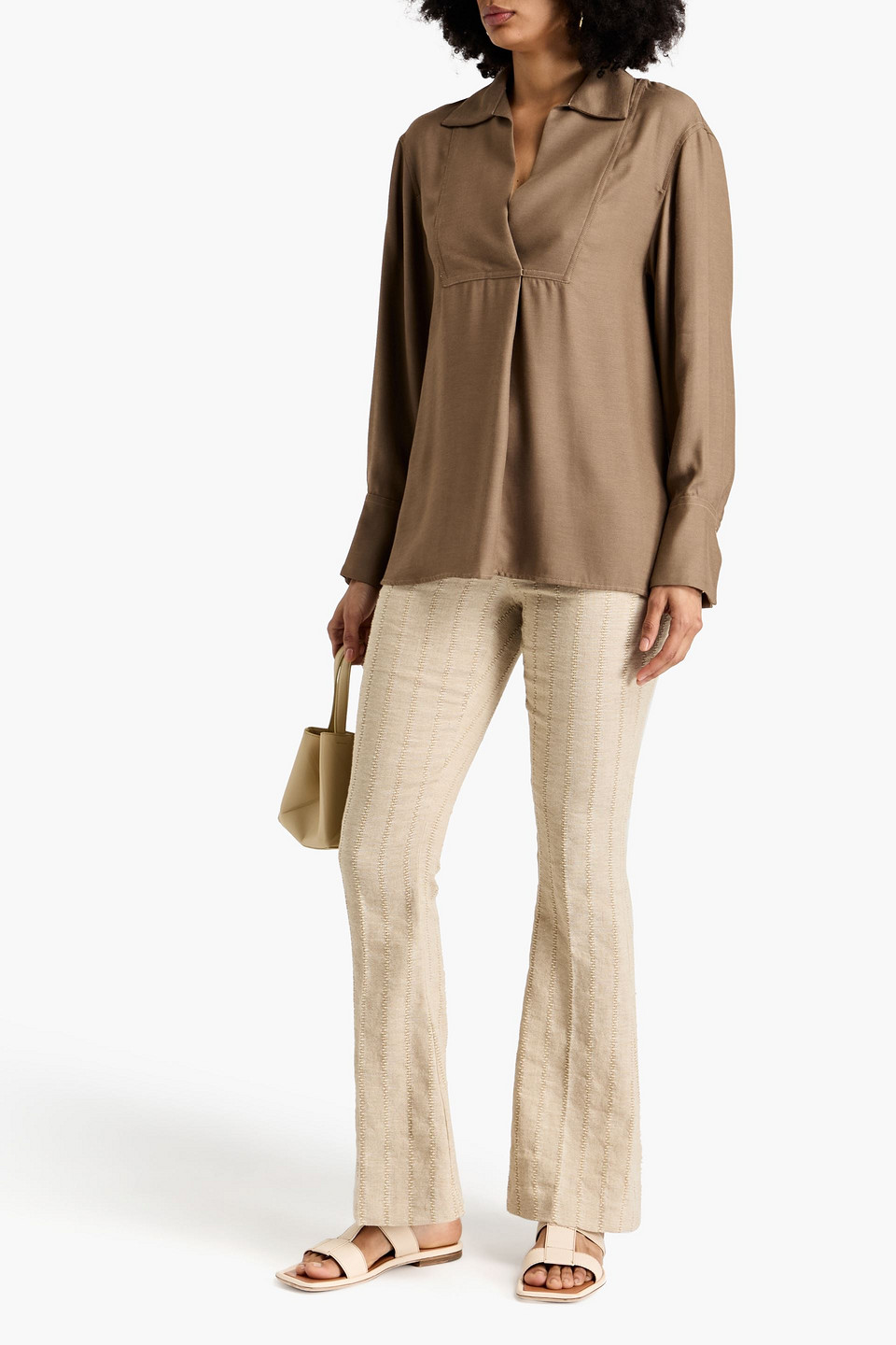  Joseph - Bluse Aus Twill - Neutral - Fr 32 