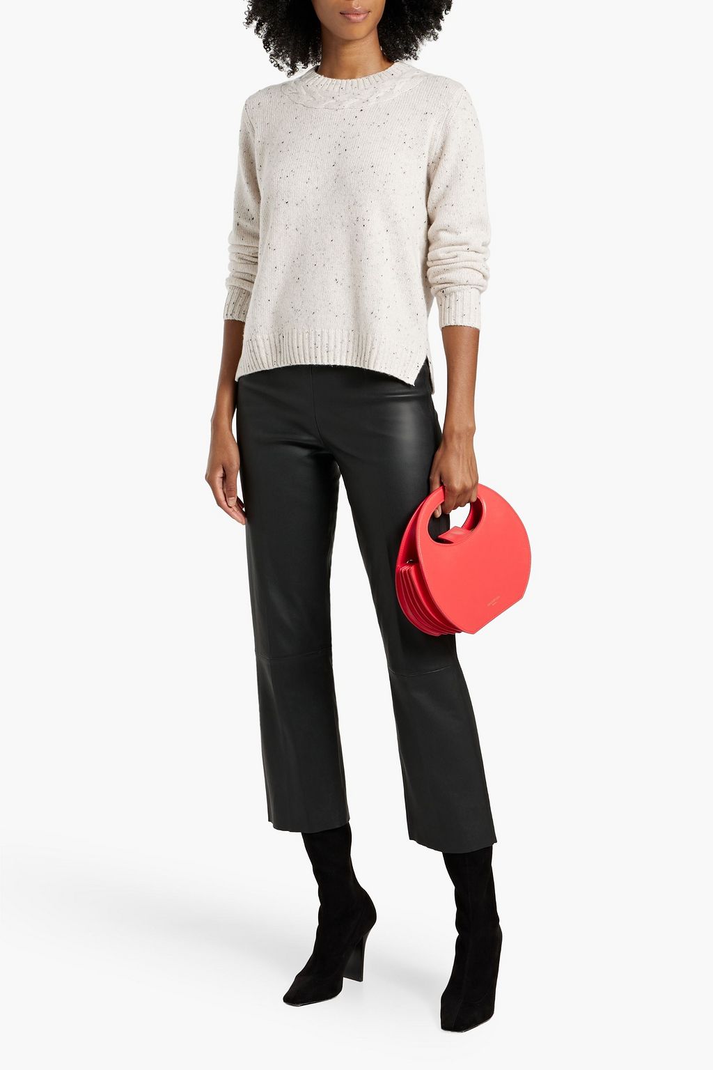 AUTUMN CASHMERE Donegal cashmere sweater