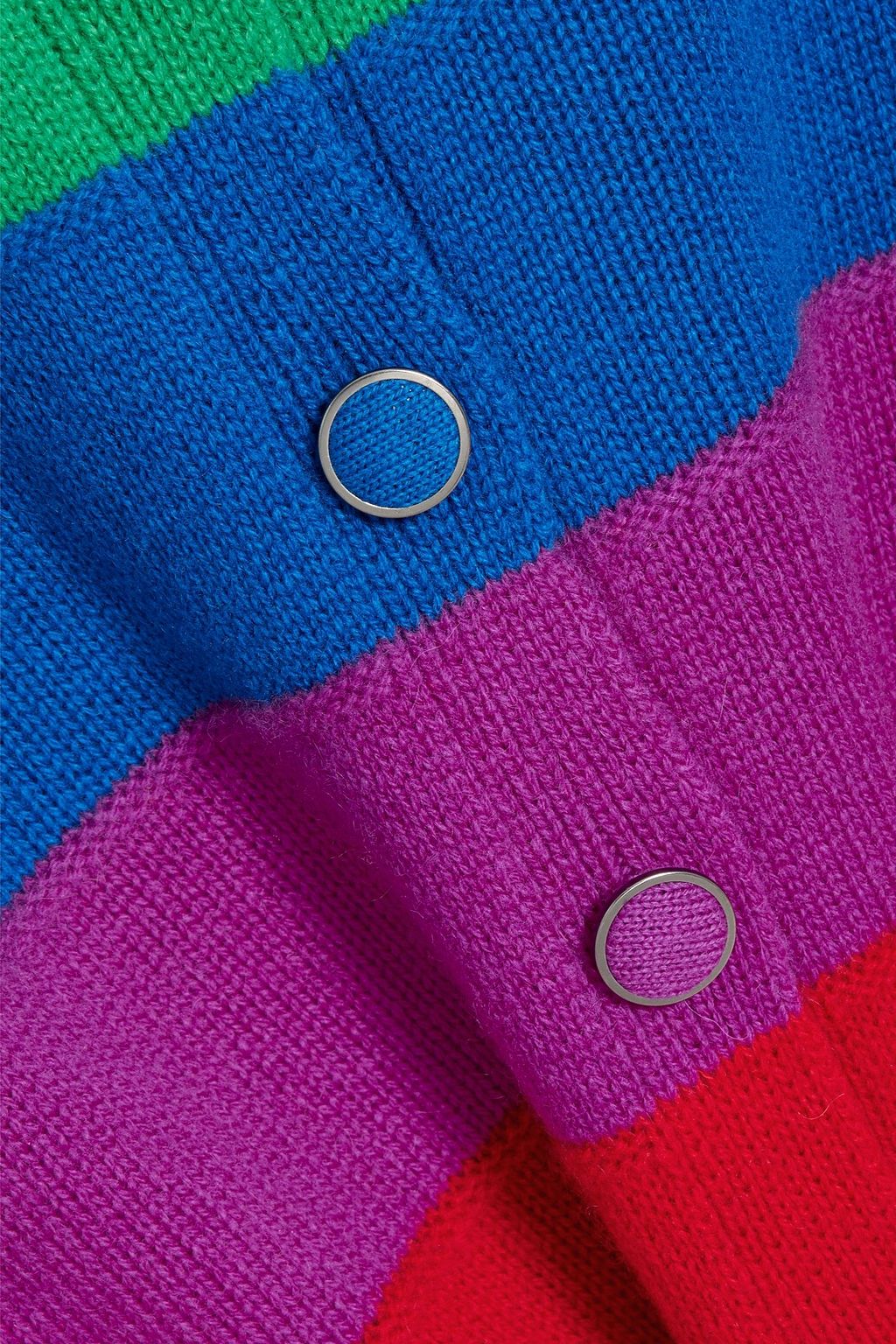 AUTUMN CASHMERE Striped cashmere cardigan