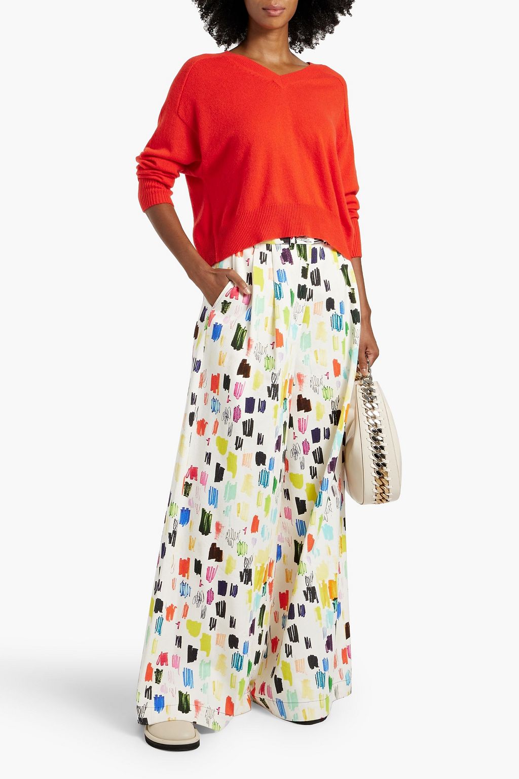 AUTUMN CASHMERE Mélange cashmere sweater