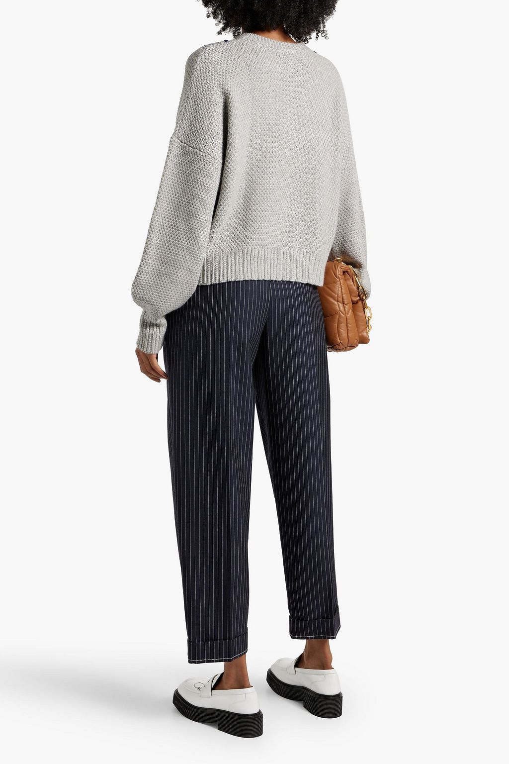 AUTUMN CASHMERE Cable-knit sweater