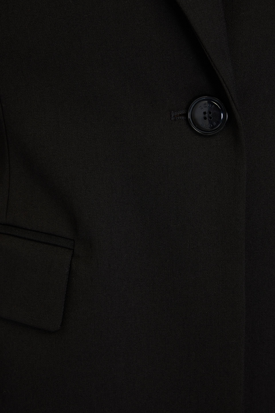 Rohe Crepe Blazer In Black