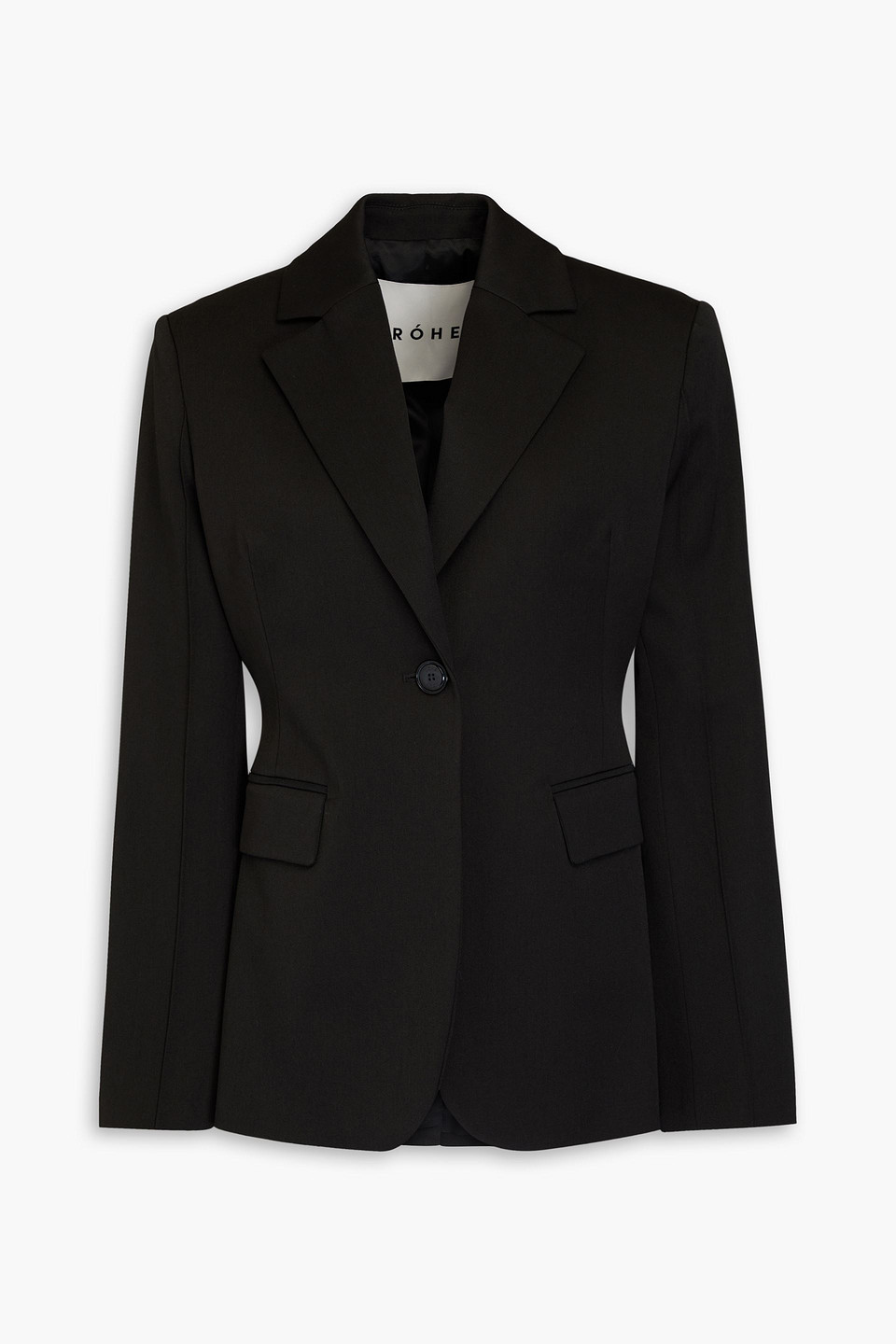 Rohe Crepe Blazer In Black