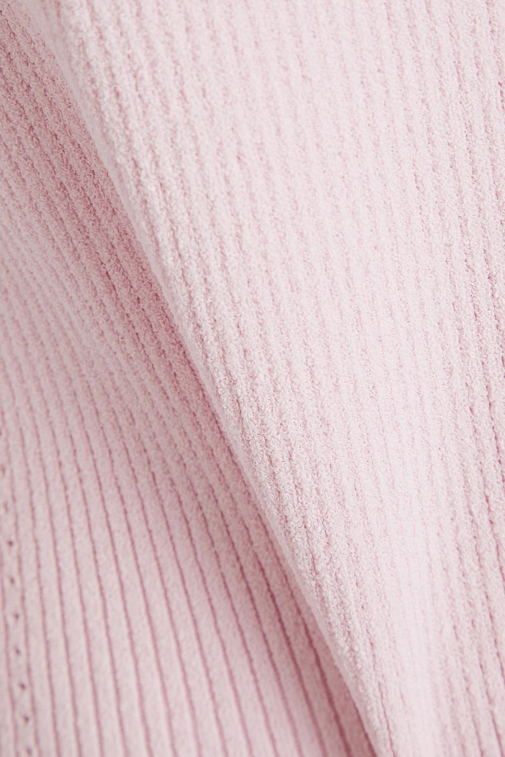 COTTON BY AUTUMN CASHMERE 리브 니트 스웨터