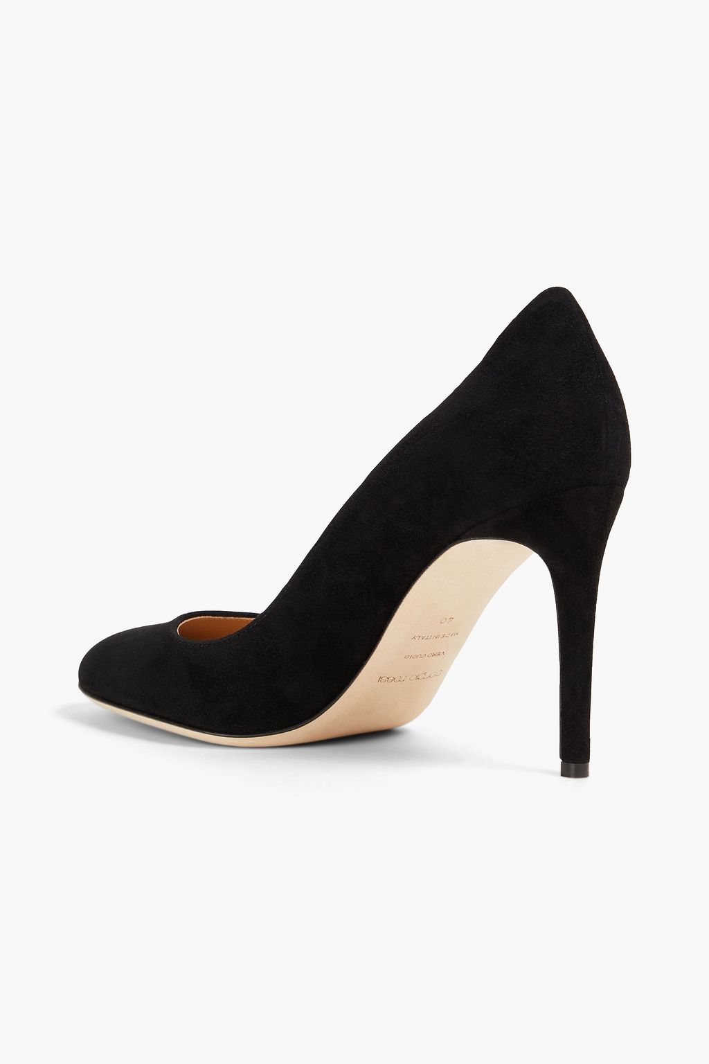SERGIO ROSSI Madame suede pumps