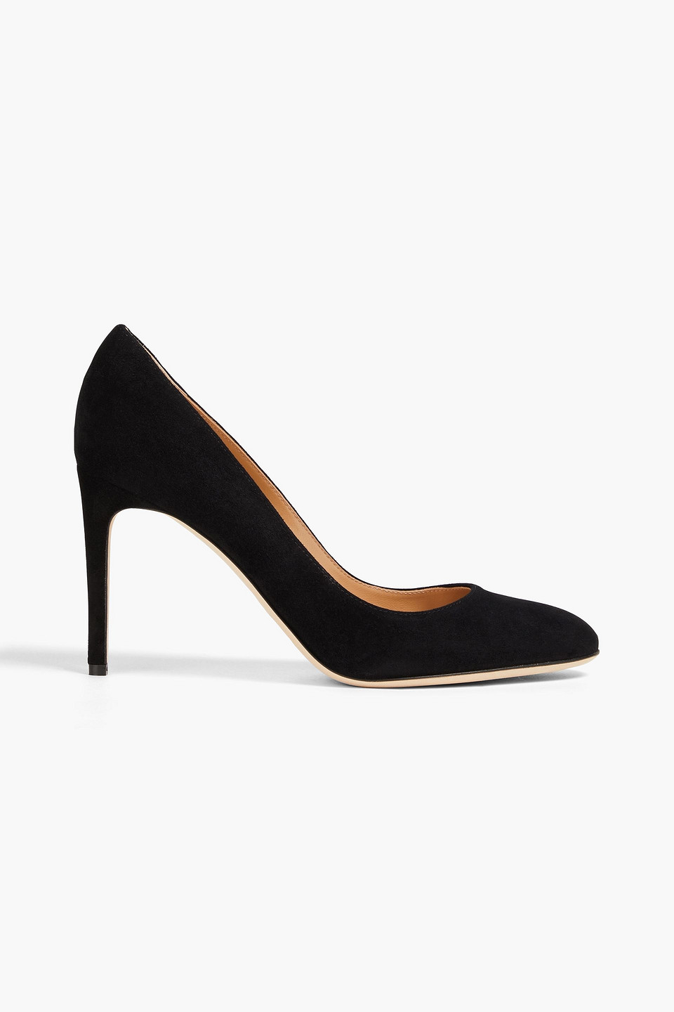 Sergio Rossi Madame Suede Pumps In Black