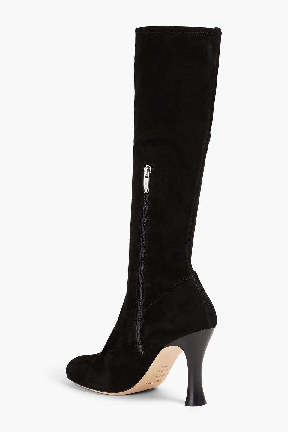 SERGIO ROSSI ROYAL STRETCH-SUEDE BOOTS