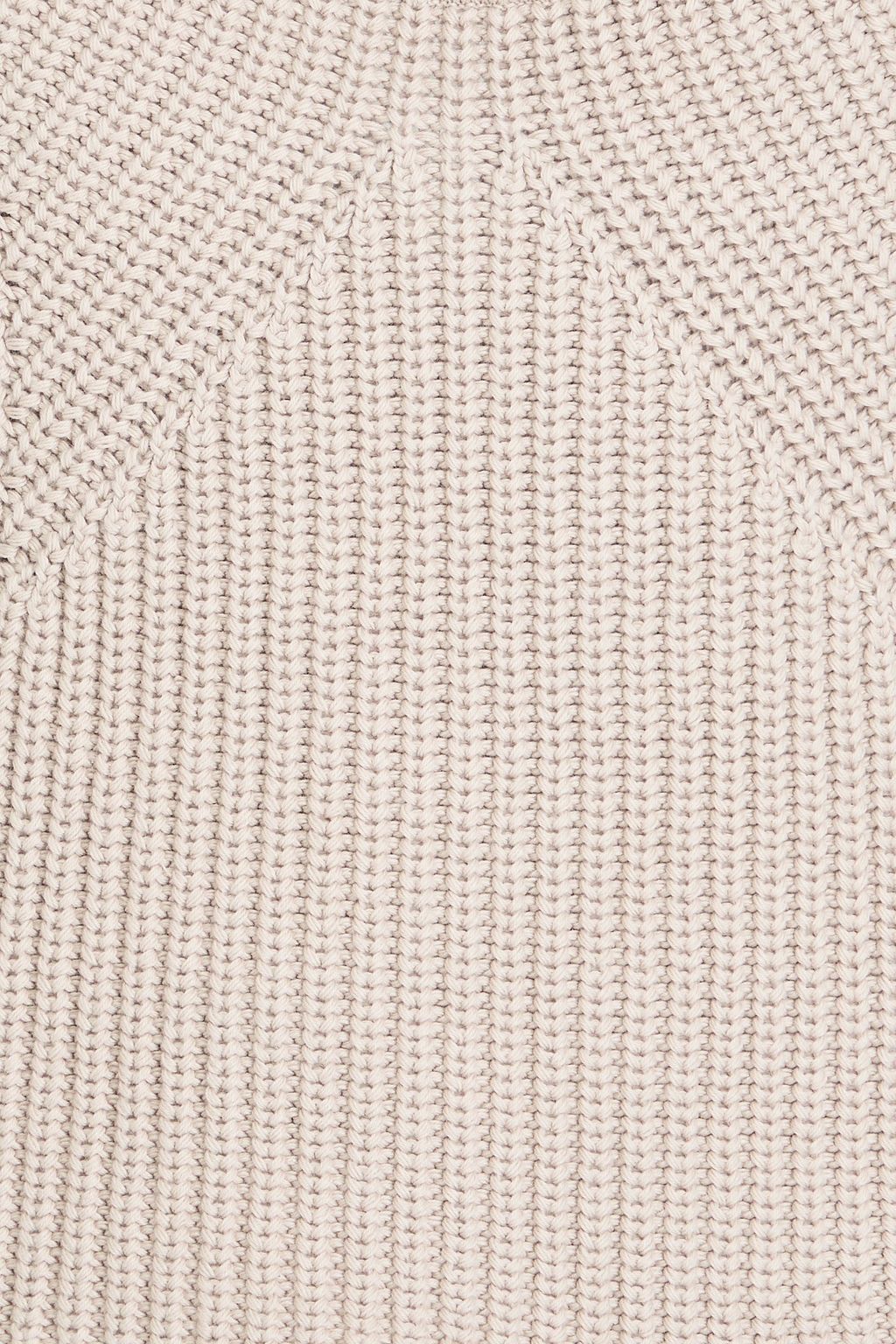 COTTON BY AUTUMN CASHMERE Ribbed cotton top