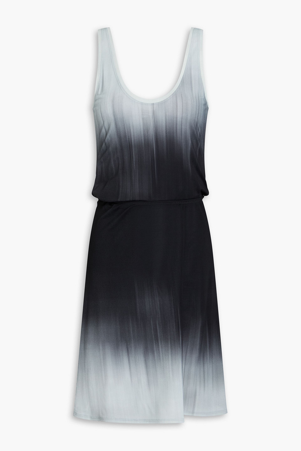 Peter Do Minikleid Aus Jersey Mit Print In Anthrazit