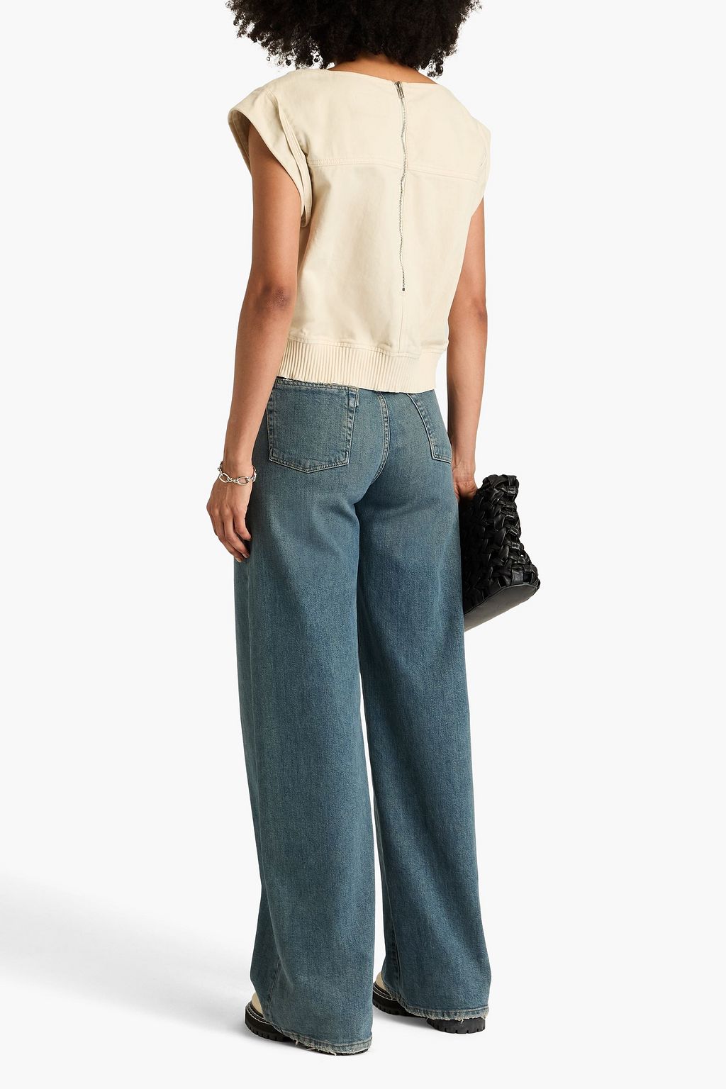 3.1 PHILLIP LIM بلوزة من القطن