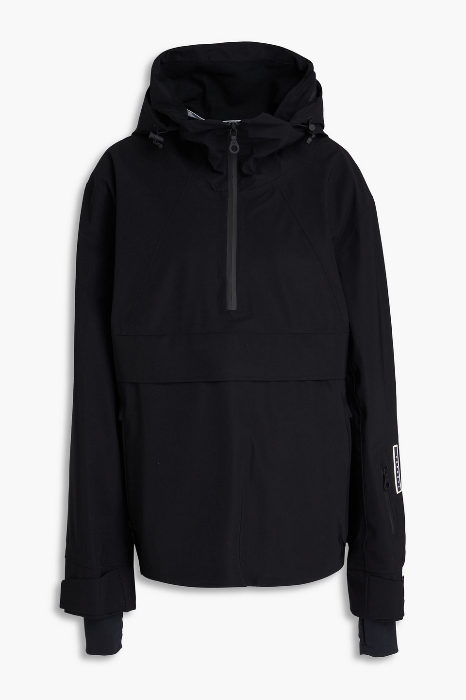 Cordova Shell Hooded Jacket In Black