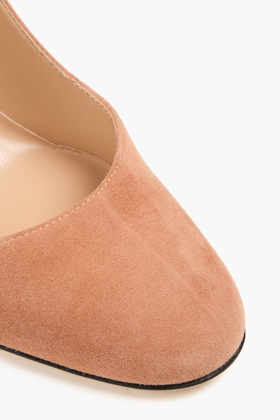 SERGIO ROSSI MADAME 90 SUEDE PUMPS