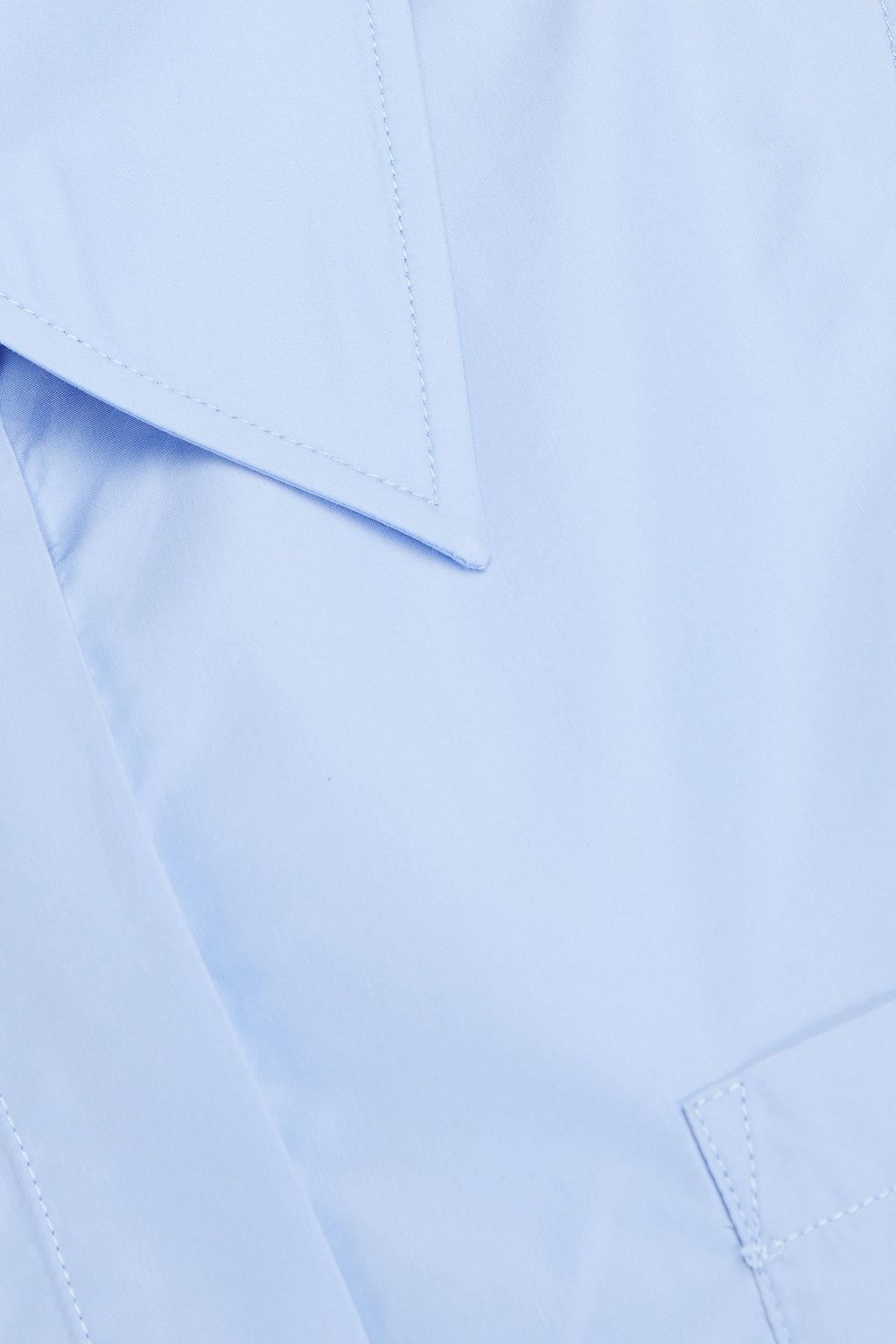 3.1 PHILLIP LIM Cropped cotton-blend poplin shirt