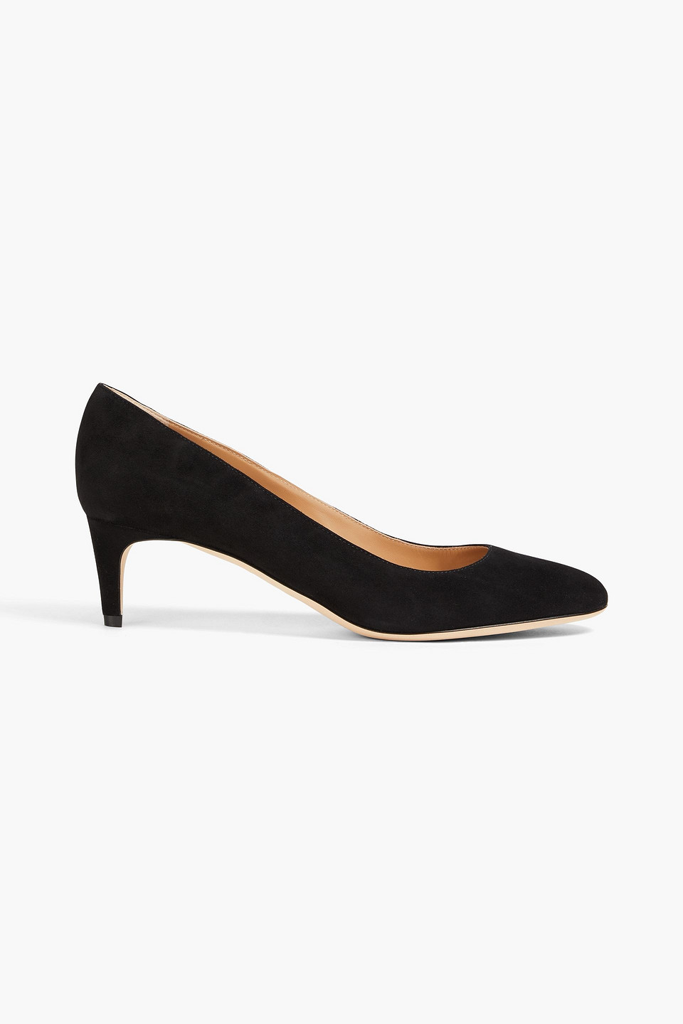 Sergio Rossi Madame 50 Suede Pumps In Black