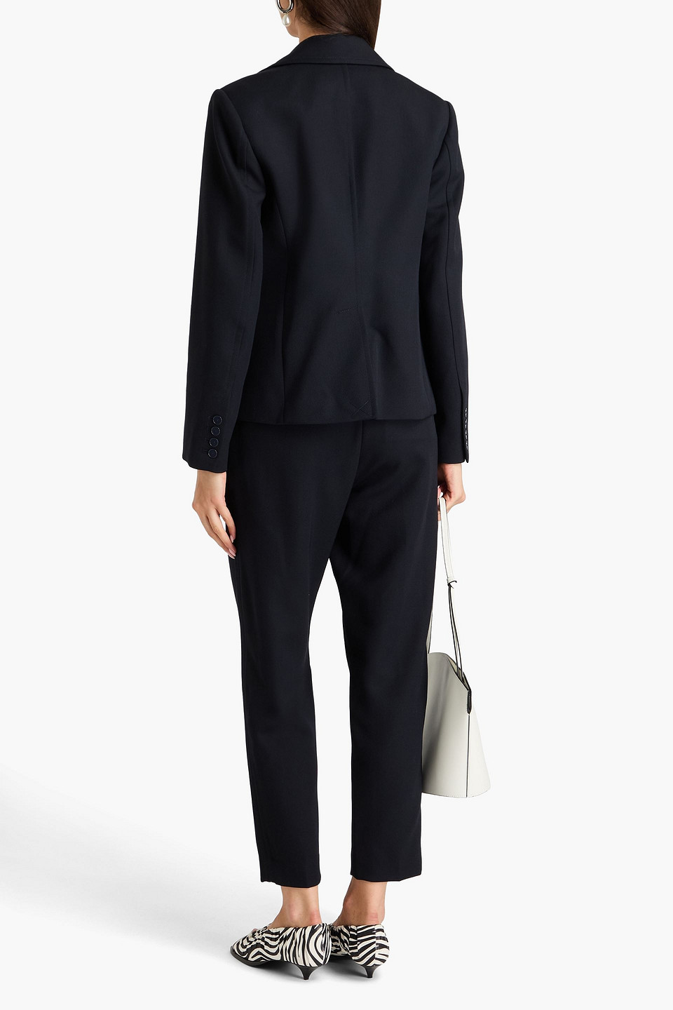 3.1 Phillip Lim Wool-twill Blazer In Midnight Blue