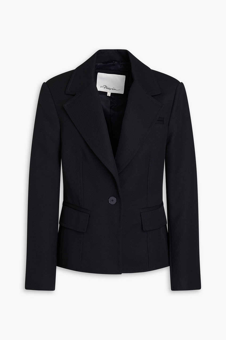 3.1 Phillip Lim Wool-twill Blazer In Midnight Blue